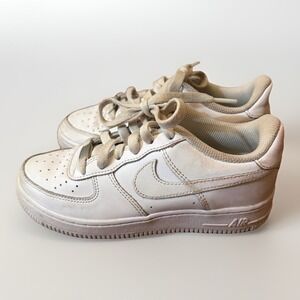 Nike Air Force 1 Low LE GS Triple White FV5951-111 Youth Size 3Y